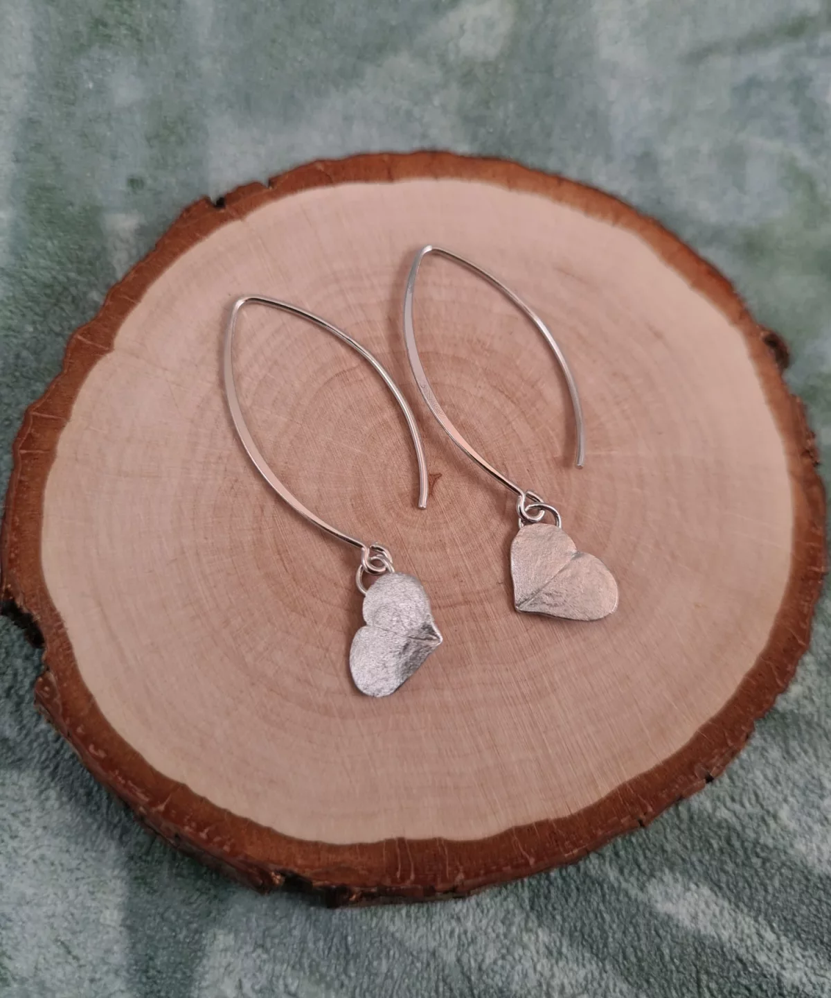 Boucles d'oreilles folioles d'oxalis des bois