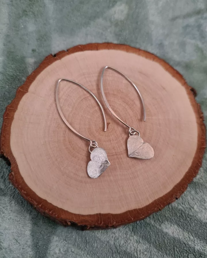 Boucles d'oreilles folioles d'oxalis des bois