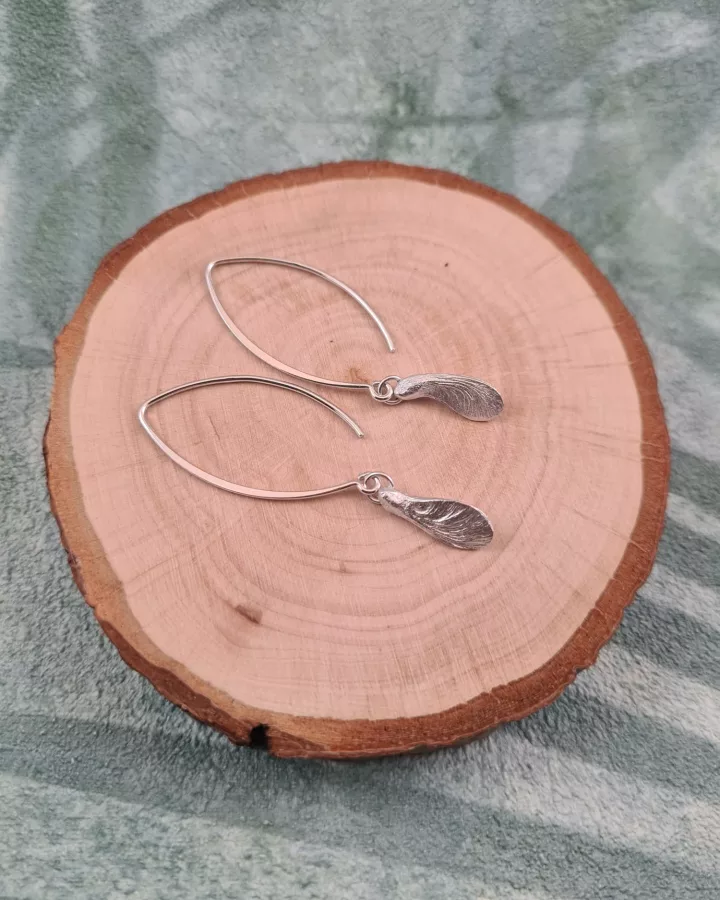 Boucles d'oreilles samares d'érable