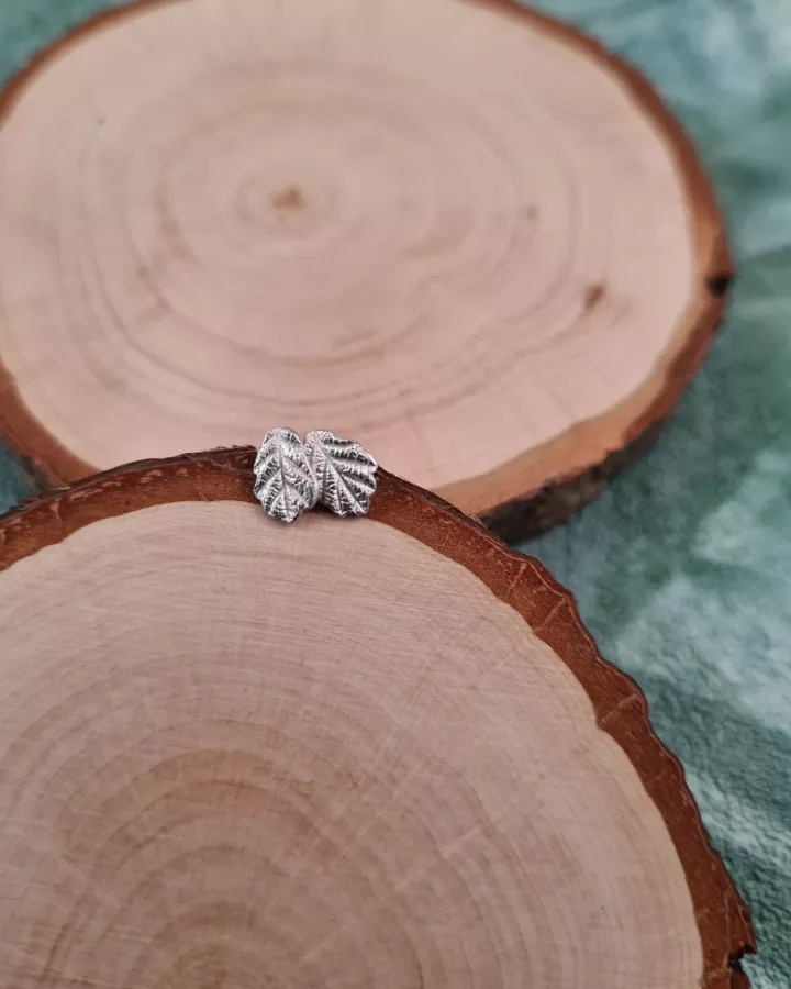 Clous d'oreilles feuilles de chêne