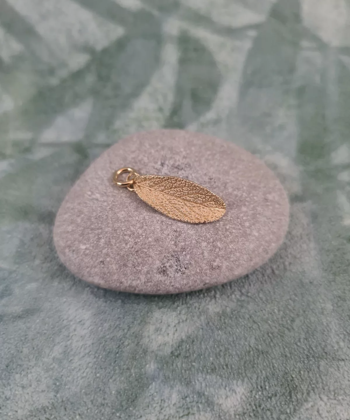 Pendentif feuille de sauge