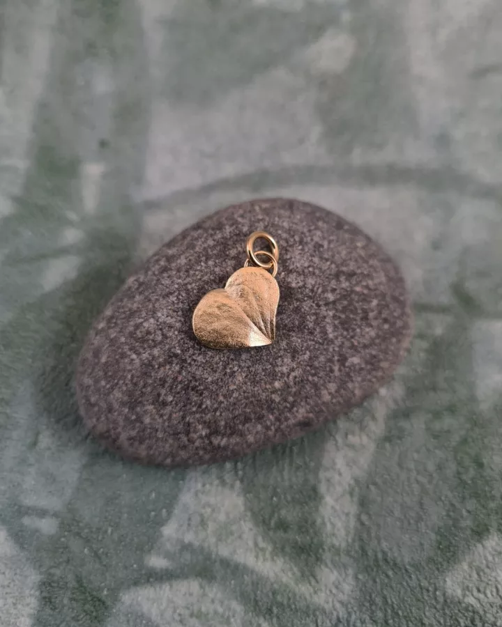 Pendentif foliole d'oxalis des bois