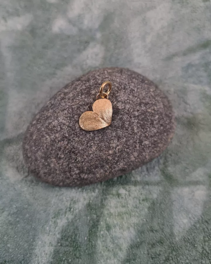 Pendentif foliole d'oxalis des bois