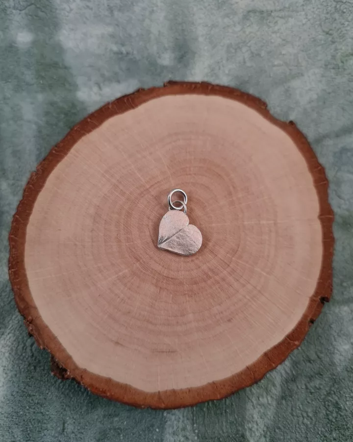 Pendentif foliole d'oxalis des bois